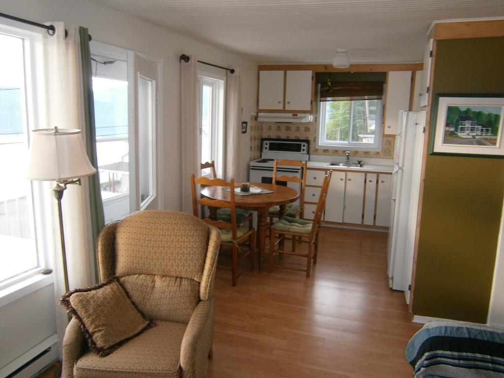 Apartement Mirador Du Fjord L'Anse-Saint-Jean Bagian luar foto